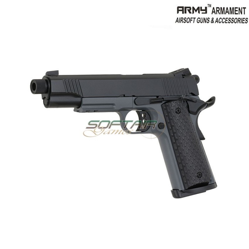 Gas gbb pistol 1911 r28 type grey/black army™ armament® (arm-r28-tg-2) Gas gbb pistol 1911 r28 type grey/black army™ armament® (arm-r28-tg-2)
