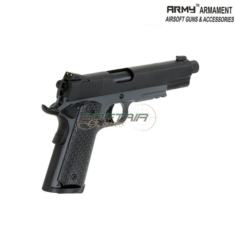 Pistola a gas 1911 r28 type grey/black army™ armament® (arm-r28-tg-2)