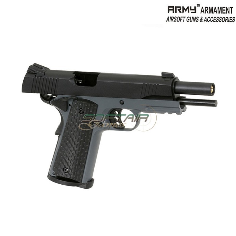 Pistola a gas 1911 r28 type grey/black army™ armament® (arm-r28-tg-2)