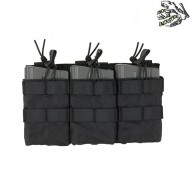 Tasca Tripla Open Top 7.62 Caricatori Black Frog Industries® (fi-m51613110-bk)