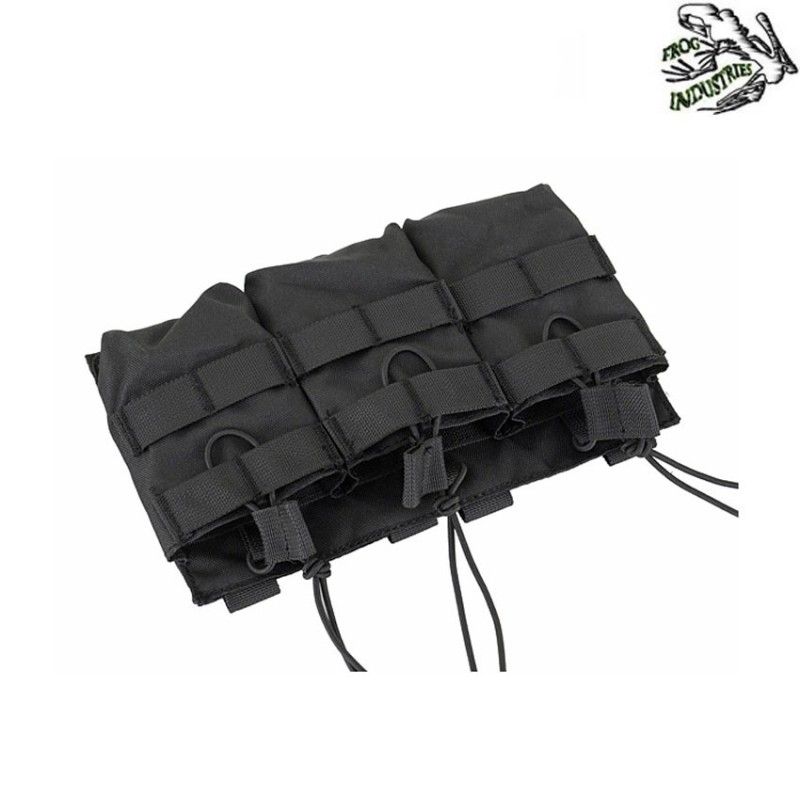 Tasca Tripla Open Top 7.62 Caricatori Black Frog Industries® (fi-m51613110-bk)