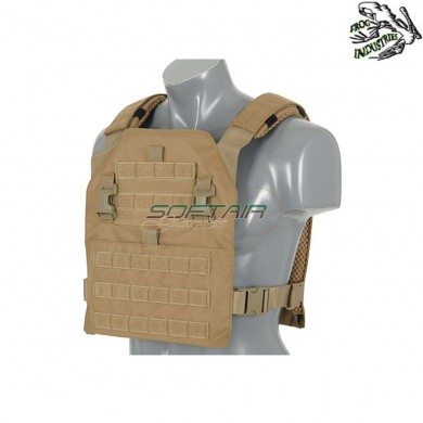 Multi-mission plate carrier coyote frog industries® (fi-m51611056-tan)