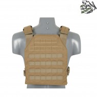 Multi-mission plate carrier coyote frog industries® (fi-m51611056-tan)