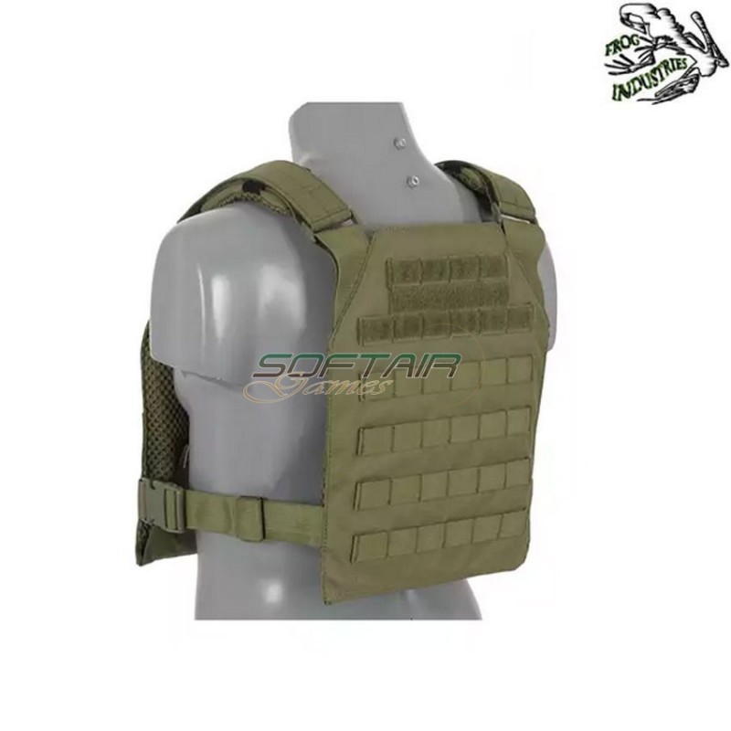 Multi-mission plate carrier olive drab frog industries® (fi-m51611056-od)