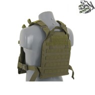 Assault plate carrier 7.62mm c/dummy sapi plates olive drab frog industries® (fi-m51611027-1-od)