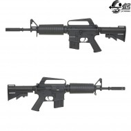 Fucile elettrico vietnam war xm177 nero full metal jing gong (jg-4008t)