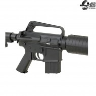 Fucile elettrico vietnam war xm177 nero full metal jing gong (jg-4008t)