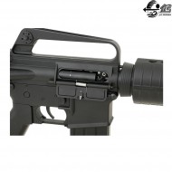 Electric rifle vietnam war xm177 black full metal jing gong (jg-4008t)