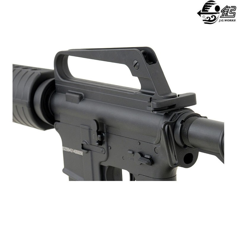 Electric rifle vietnam war xm177 black full metal jing gong (jg-4008t)