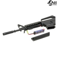 Electric rifle vietnam war xm177 black full metal jing gong (jg-4008t)