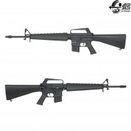 Fucile elettrico vietnam war m16a1 nero full metal jing gong (jg-1601t)