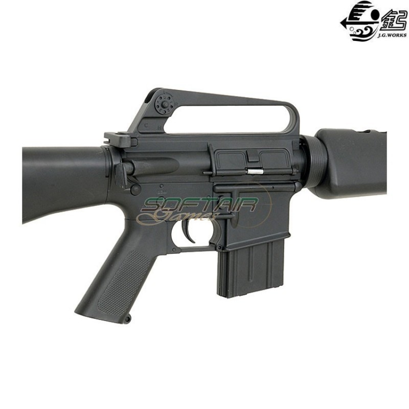Fucile elettrico vietnam war m16a1 nero full metal jing gong (jg-1601t)