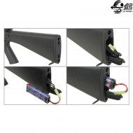 Electric rifle vietnam war m16a1 black full metal jing gong (jg-1601t)