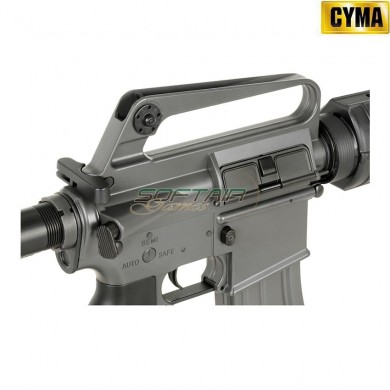 Fucile elettrico mosfet edition vietnam war xm177 gray finish full metal cyma (cm-cm009e)