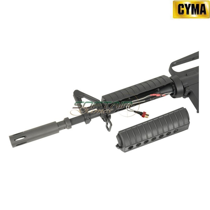 Electric rifle mosfet edition vietnam war xm177 gray finish full metal cyma (cm-cm009e)