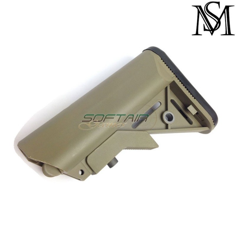 Sopmod adjustable crane stock dark earth milsim series (ms-52-de) Sopmod adjustable crane stock dark earth milsim series (ms-52-de)