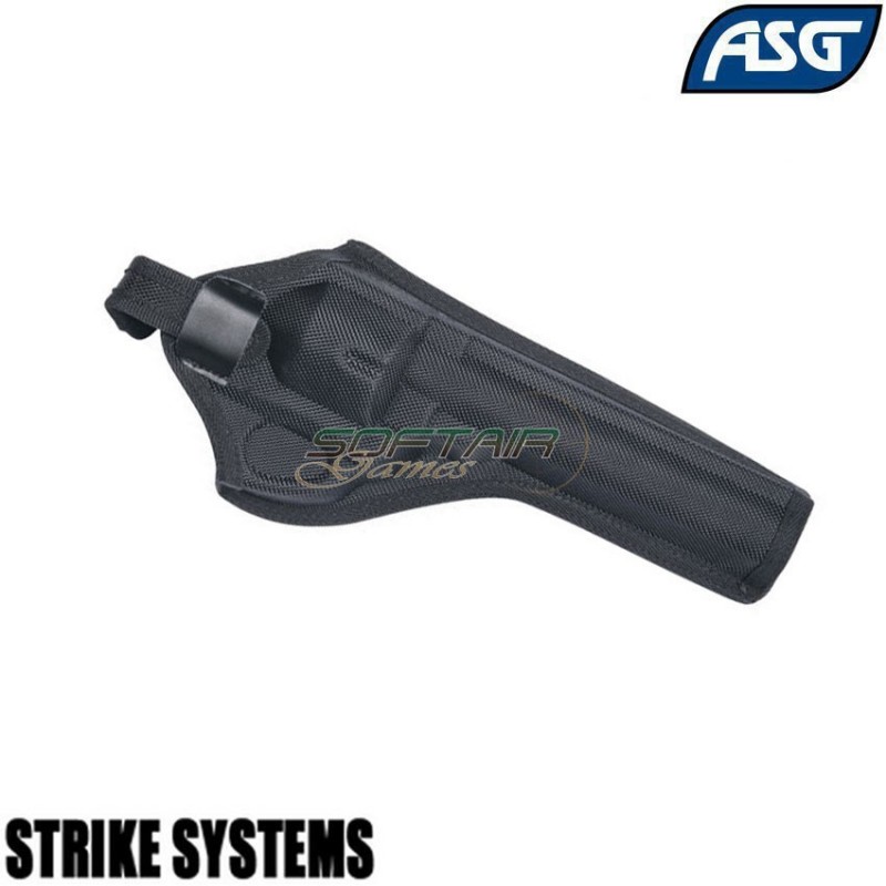 Nylon Belt Holster Black For Revolver Wg/dan Wesson 6/8 Pollici Strike Systems Asg (asg-17350) Nylon Belt Holster Black For Revolver Wg/dan Wesson 6/8 Pollici Strike Systems Asg (asg-17350)