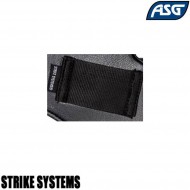 Fondina in nylon Black Da Cintura Per Revolver Wg/dan Wesson 6/8 Pollici Strike Systems Asg (asg-17350)