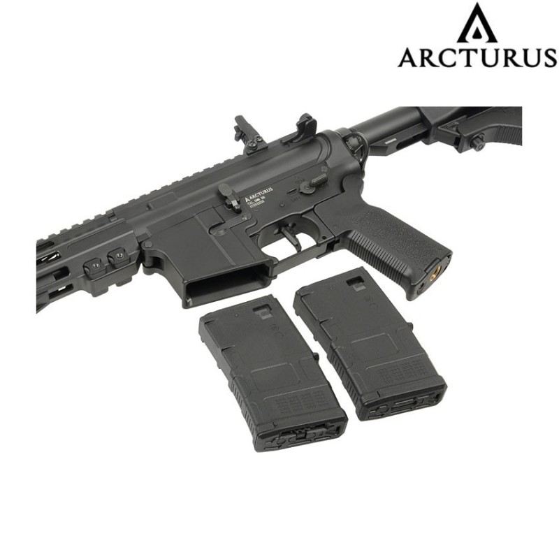 Electric rifle ar15 dwarf ar10 black arcturus (at-ar10)