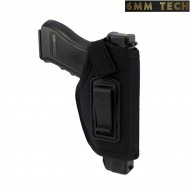 Low profile holster BLACK nylon 6MM TECH (6mmt-08-bk)