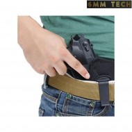 Low profile holster BLACK nylon 6MM TECH (6mmt-08-bk)