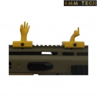 Stupid hands yellow set sights 6MM TECH (6mmt-09-ye) Stupid hands yellow set sights 6MM TECH (6mmt-09-ye)