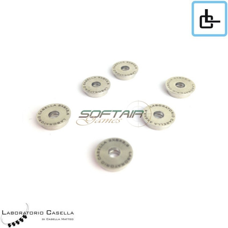 Bushings Filled EXTREME 8mm steel lab casella (lc-lcext8)