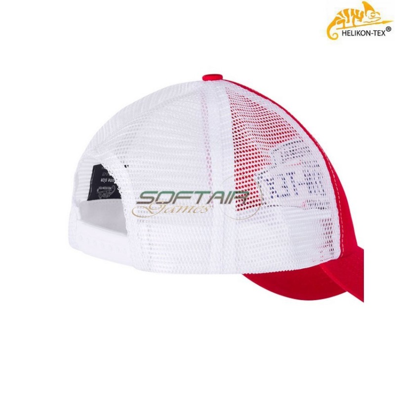 Trucker Logo Cap Cotton Twill black/white Helikon-tex® (ht-cz-tlc-ct-0120a)