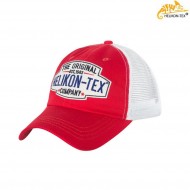 Trucker Logo Cap Cotton Twill red/white Helikon-tex® (ht-cz-tlc-ct-2520a)