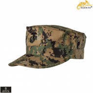 USMC Digital Woodland Cap PolyCotton Twill Marpat helikon-tex® (ht-cz-usm-pt-07)