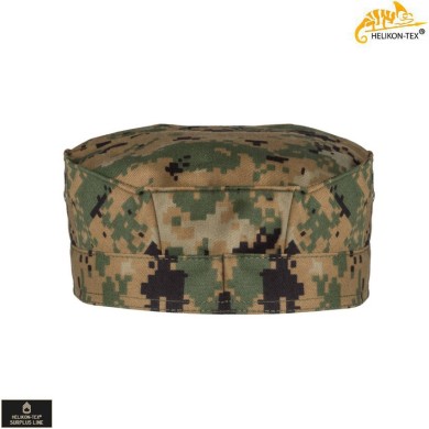 USMC Digital Woodland Cap PolyCotton Twill Marpat helikon-tex® (ht-cz-usm-pt-07)