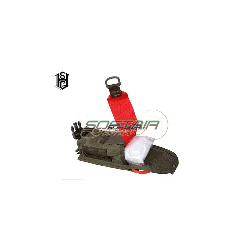 Pouch Hsgi® Bleeder/blowout Medic Olive Drab (cod.12bp00od) Pouch Hsgi® Bleeder/blowout Medic Olive Drab (cod.12bp00od)