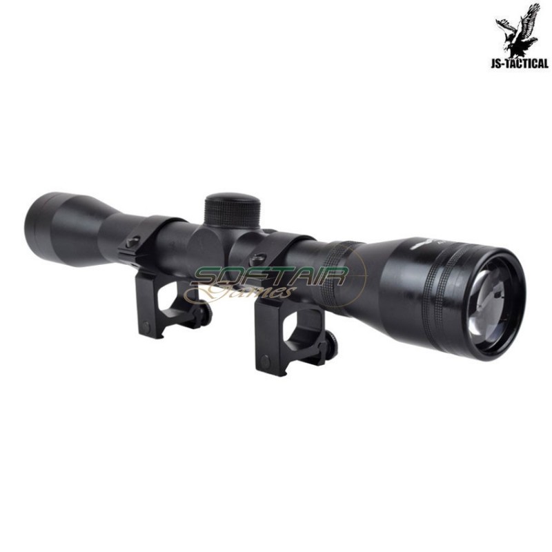 Scope 4x32 Long black Js Tactical (js-4x32lungo)