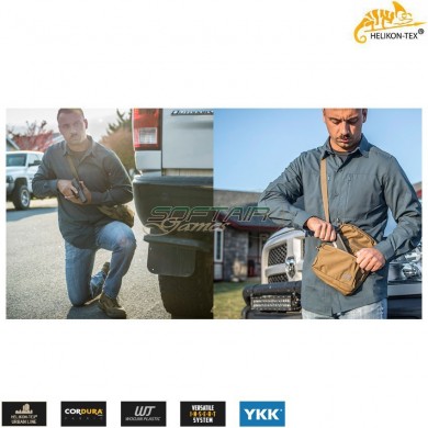 Borsa a tracolla edc compact black Helikon-tex® (ht-tb-ecs-cd-01)