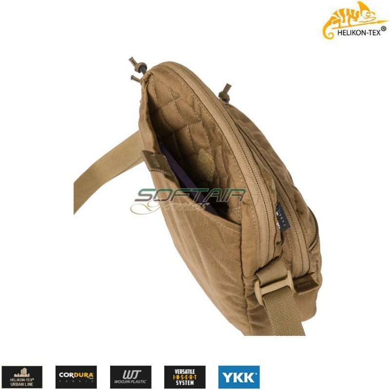 Borsa a tracolla edc compact black Helikon-tex® (ht-tb-ecs-cd-01)