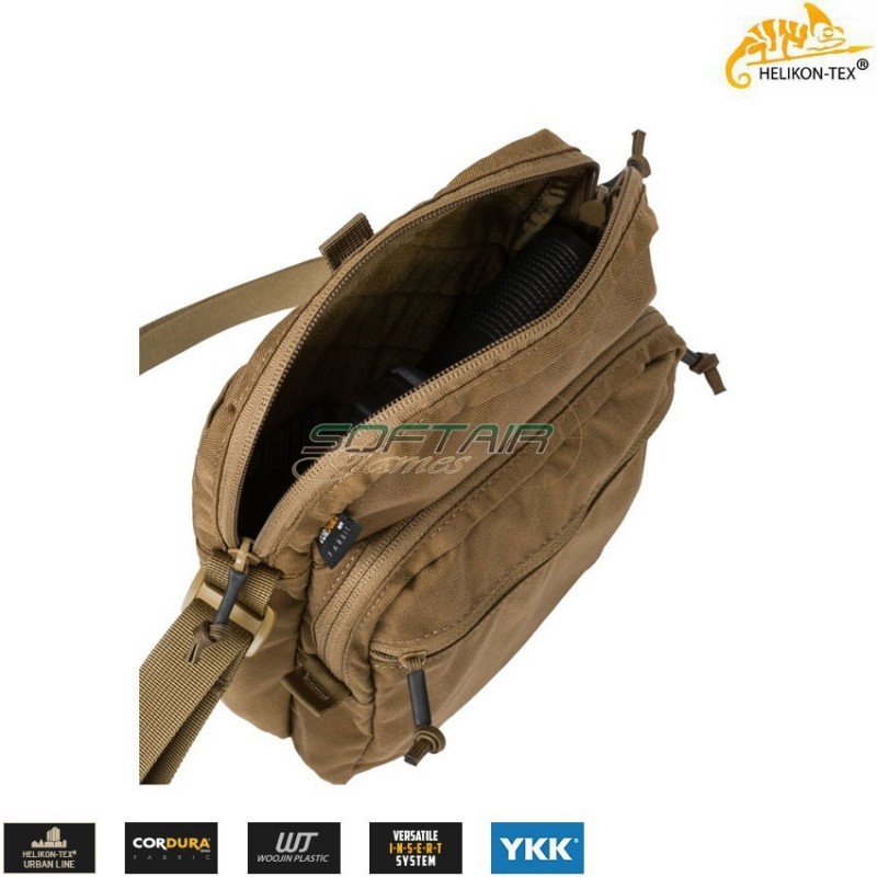 Borsa a tracolla edc compact black Helikon-tex® (ht-tb-ecs-cd-01)