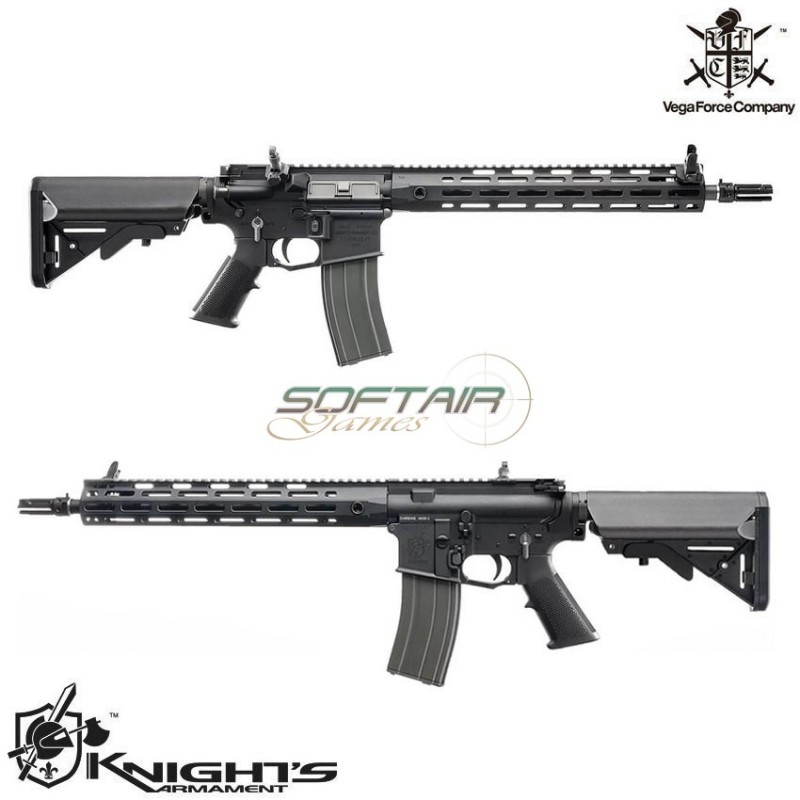 Gas rifle gbbr sr16 e3 mod2 black kac vfc - Softair Games - ASG