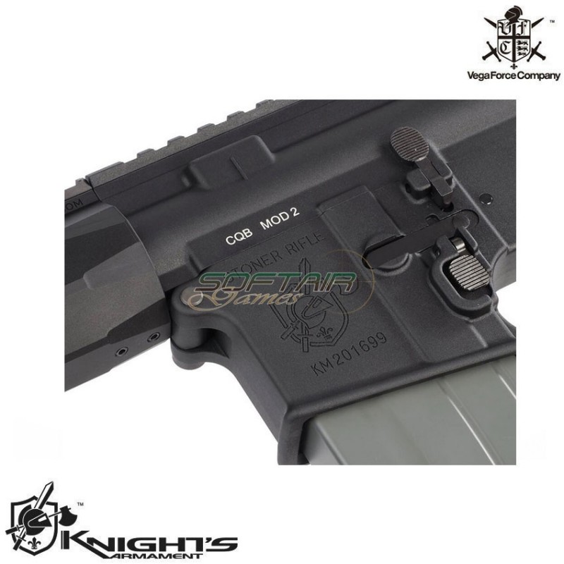 Fucile a gas gbbr sr16 e3 mod2 carbine black kac vfc (vf2-lsr16e3-bk01)