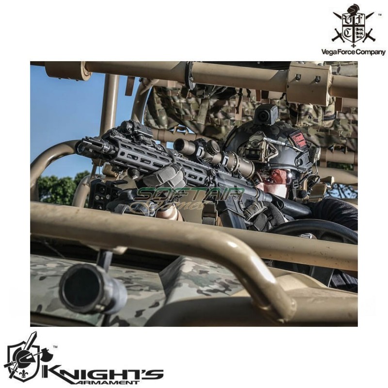 Fucile a gas gbbr sr16 e3 mod2 carbine black kac vfc (vf2-lsr16e3-bk01)