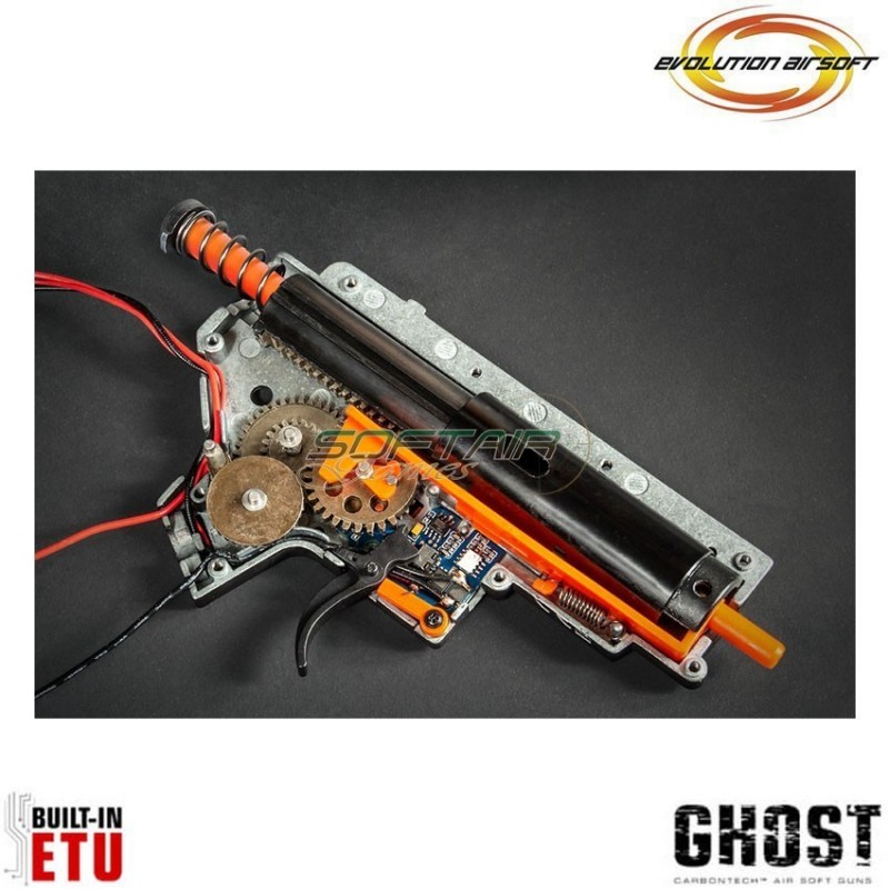 Electric rifle Ghost XS EMR AX black Carbontech ETU evolution airsoft (ea-ec38ar-etu) Electric rifle Ghost XS EMR AX black Carbontech ETU evolution airsoft (ea-ec38ar-etu)