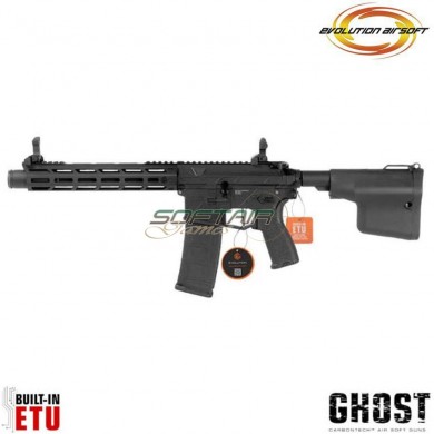 Fucile elettrico Ghost M EMR A AX black Carbontech ETU evolution airsoft (ea-ec32ar-etu)
