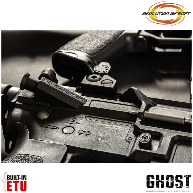 Electric rifle Ghost M EMR A AX black Carbontech ETU evolution airsoft (ea-ec32ar-etu)