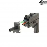 Mitraglietta elettrica mac-10 smg full set black jing gong (jg-0452)