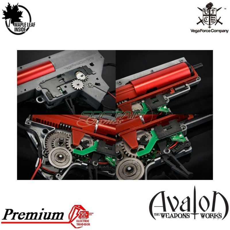 NEW 2021 Version electric rifle avalon premium samurai edge cqb black vfc (av1-m4edgsbk01)