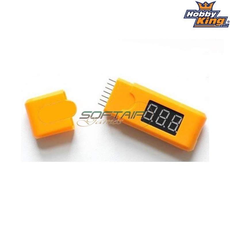 Tester per batterie lipo 2-6s Hobby king (82850)