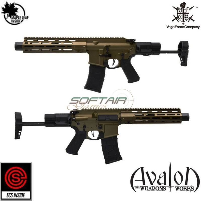 Fucile elettrico avalon calibur ii CQC fde vfc (av1-m4_si_s-tn02)