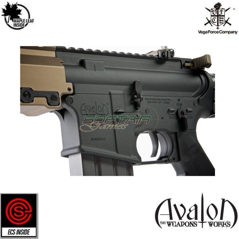 Fucile elettrico avalon URGI CARBINE two tone vfc (av1-m4_urgi_m-tb01)