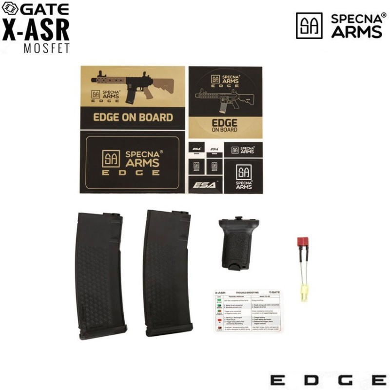 Fucile Elettrico sa-e23 Edge™ mk urg cqb style Carbine Replica Black Specna Arms® (spe-01-030747)