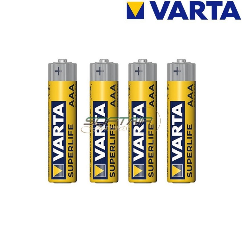 Set 4x AAA battery mini stylus superlife varta (va-30856) Set 4x AAA battery mini stylus superlife varta (va-30856)