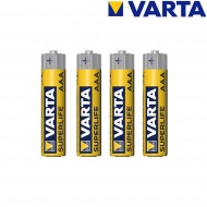 Set 4x batteria AAA mini stilo superlife varta (va-30856) Set 4x batteria AAA mini stilo superlife varta (va-30856)